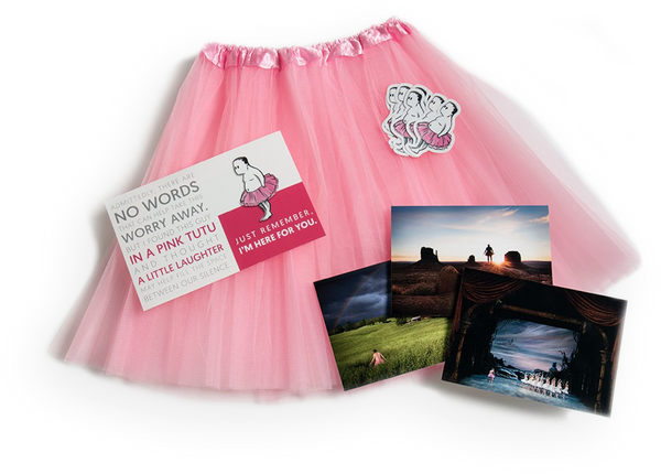 Tutu Breast Cancer Gift Package